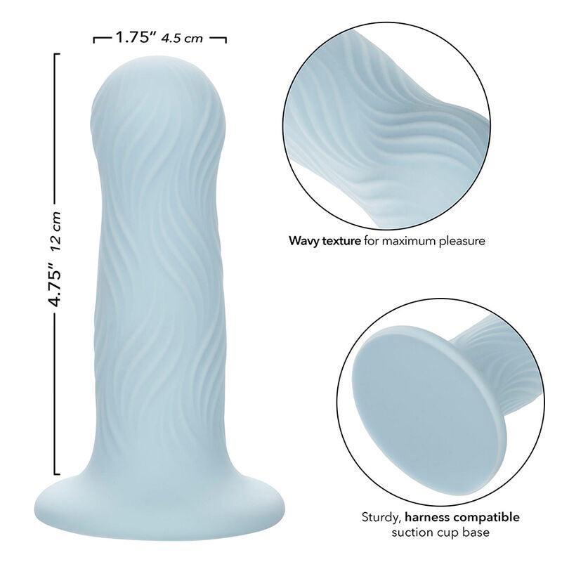 CALEXOTICS - WAVE RIDER PLUG ANAL ESPUMA AZUL - Optelum