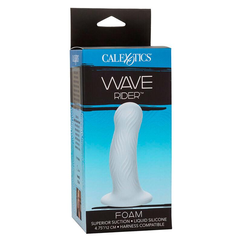 CALEXOTICS - WAVE RIDER PLUG ANAL ESPUMA AZUL - Optelum
