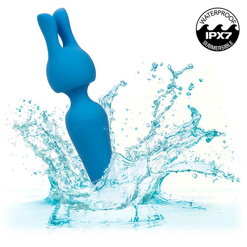 CALEXOTICS - COUTURE KIT VIBRADOR WAND 10 VIBRACIONES AZUL - Optelum