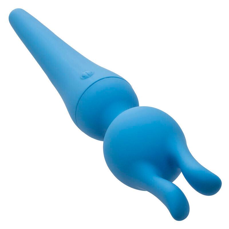 CALEXOTICS - COUTURE KIT VIBRADOR WAND 10 VIBRACIONES AZUL - Optelum