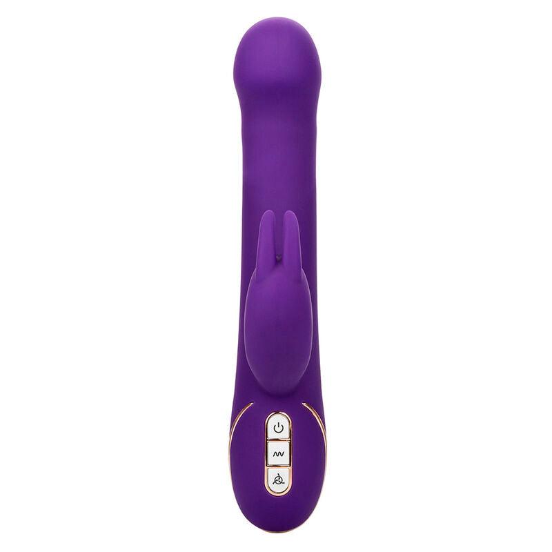 CALEXOTICS - JACK VIBRADOR RABBIT Y ESTIMULADOR 7 NIVELES DE VIBRACIÓN Y SUCCIÓN AZUL - Optelum