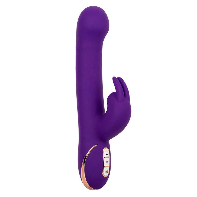 CALEXOTICS - JACK VIBRADOR RABBIT Y ESTIMULADOR 7 NIVELES DE VIBRACIÓN Y SUCCIÓN AZUL - Optelum