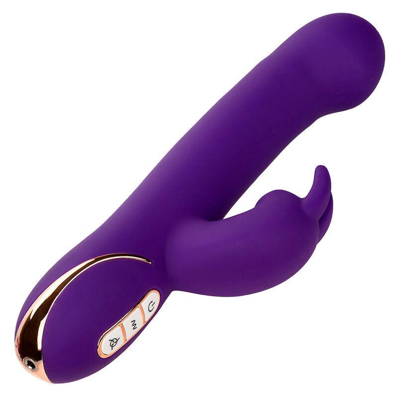 CALEXOTICS - JACK VIBRADOR RABBIT Y ESTIMULADOR 7 NIVELES DE VIBRACIÓN Y SUCCIÓN AZUL - Optelum