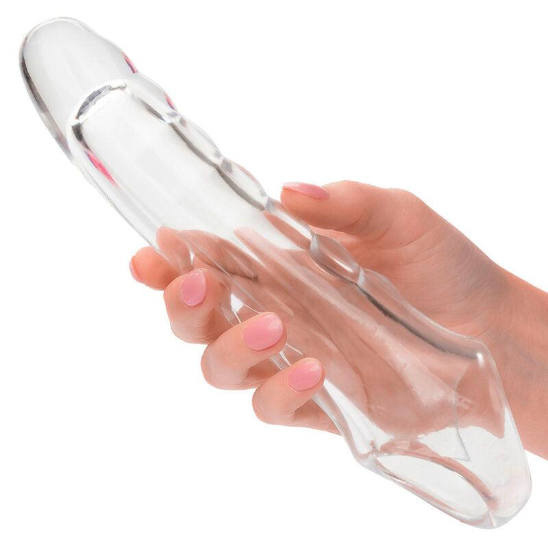 CALEXOTICS - MAXX EXTENSOR DE PENE AJUSTABLE TRANSPARENTE - Optelum