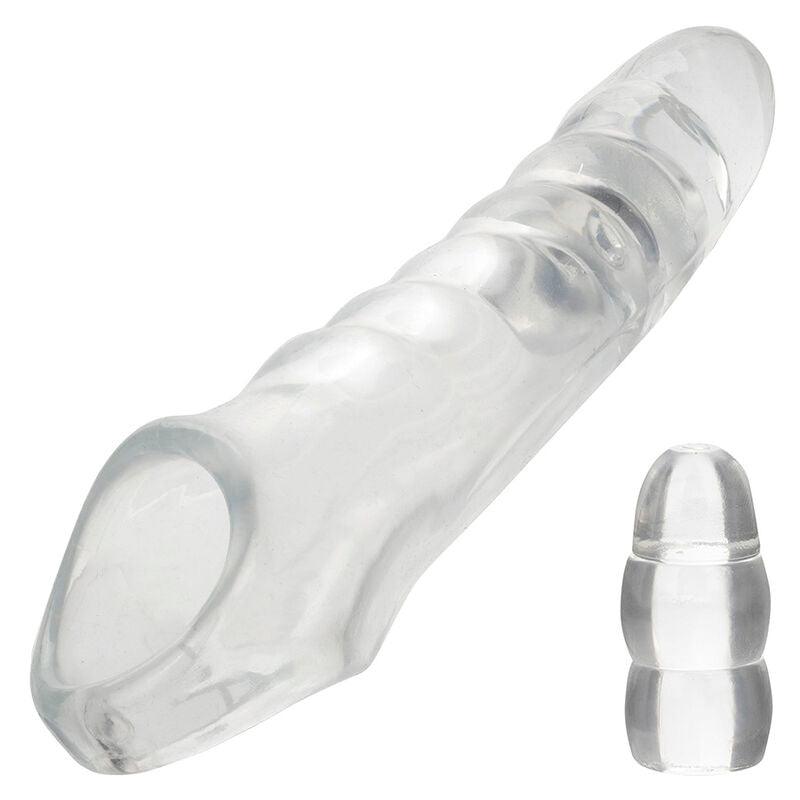 CALEXOTICS - MAXX EXTENSOR DE PENE AJUSTABLE TRANSPARENTE - Optelum