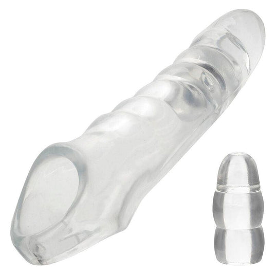 CALEXOTICS - MAXX EXTENSOR DE PENE AJUSTABLE TRANSPARENTE - Optelum
