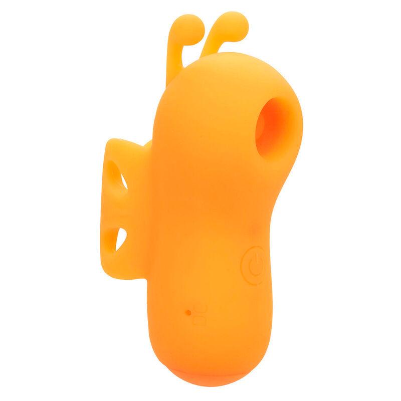 CALEXOTICS - NEON VIBES THE BUZZING VIBE ESTIMULADOR DE DEDO 10 VIBRACIONES NARANJA - Optelum