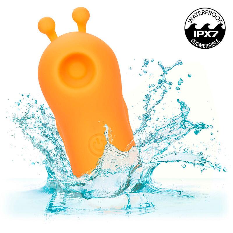 CALEXOTICS - NEON VIBES THE BUZZING VIBE ESTIMULADOR DE DEDO 10 VIBRACIONES NARANJA - Optelum