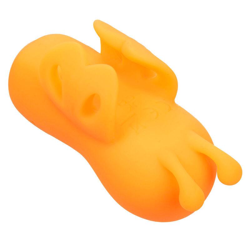 CALEXOTICS - NEON VIBES THE BUZZING VIBE ESTIMULADOR DE DEDO 10 VIBRACIONES NARANJA - Optelum