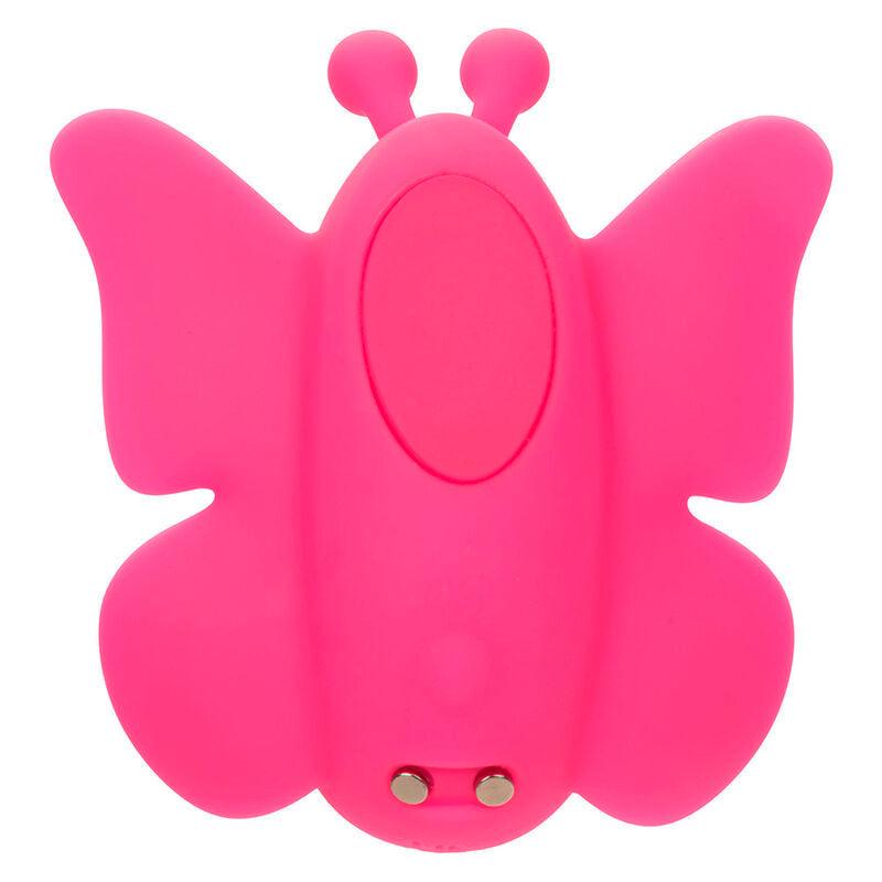 CALEXOTICS - NEON VIBES THE FLUTTER VIBE ESTIMULADOR 10 VIBRACIONES ROSA - Optelum