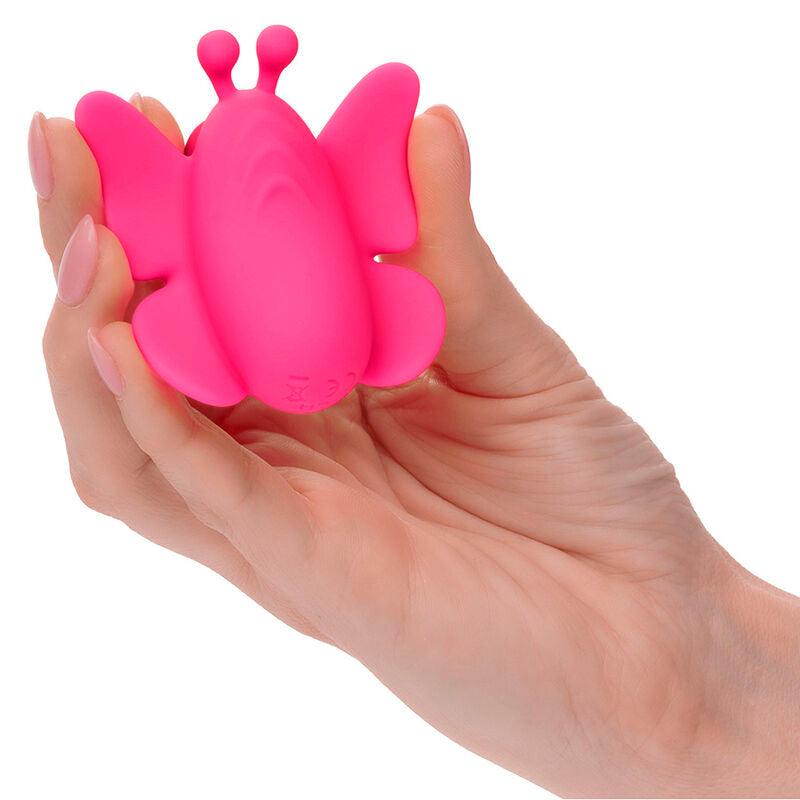 CALEXOTICS - NEON VIBES THE FLUTTER VIBE ESTIMULADOR 10 VIBRACIONES ROSA - Optelum