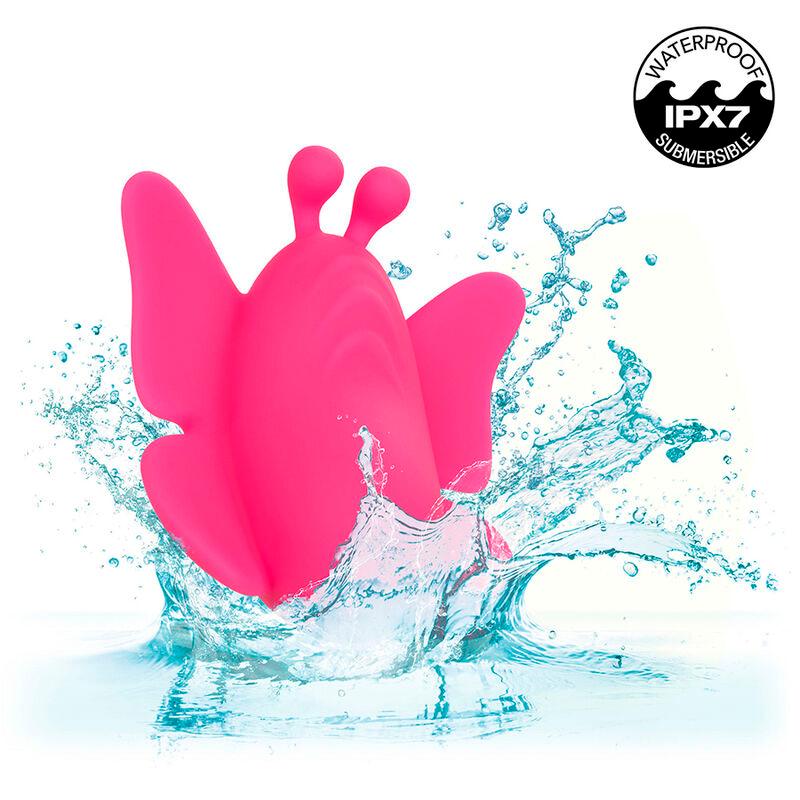 CALEXOTICS - NEON VIBES THE FLUTTER VIBE ESTIMULADOR 10 VIBRACIONES ROSA - Optelum