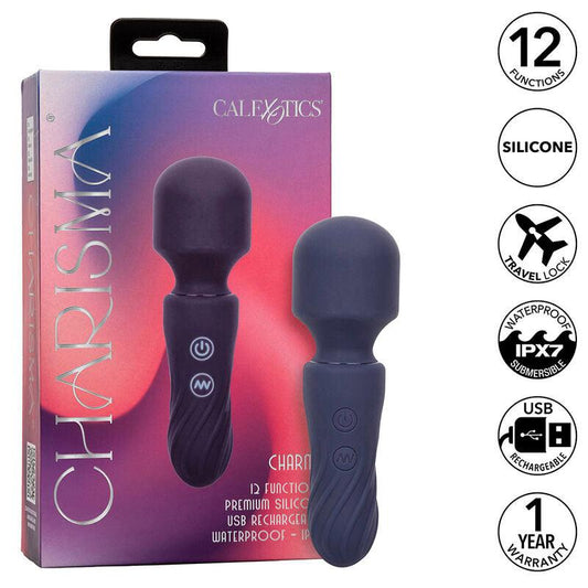 CALEXOTICS - CHARISMA CHARM MASAJEADOR 12 FUNCIONES MORADO - Optelum