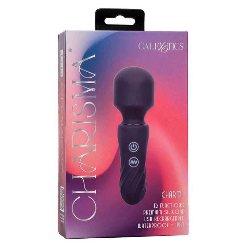 CALEXOTICS - CHARISMA CHARM MASAJEADOR 12 FUNCIONES MORADO - Optelum