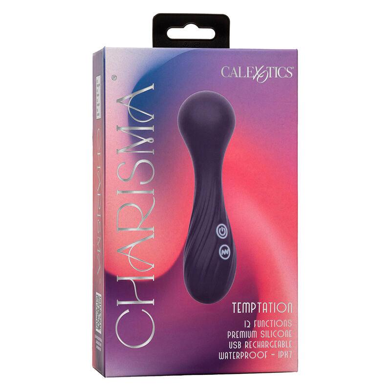 CALEXOTICS - CHARISMA TEMPTATION MASAJEADOR 12 FUNCIONES MORADO - Optelum