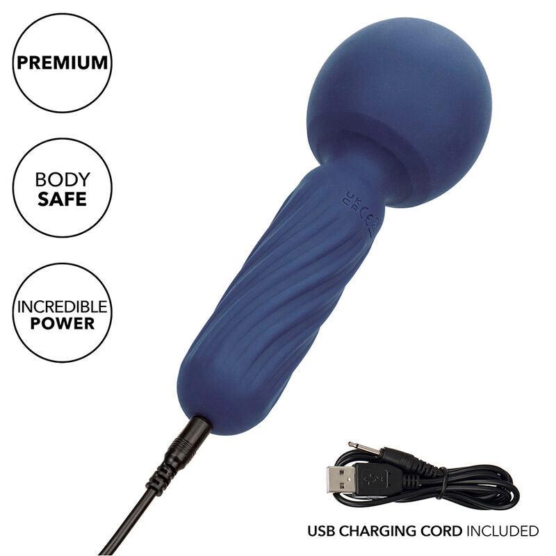 CALEXOTICS - CHARISMA SEDUCTION MASAJEADOR 12 FUNCIONES 17,75 CM X 6,25 CM MORADO - Optelum