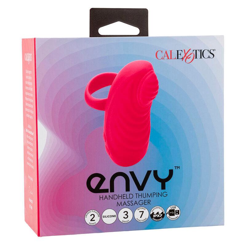 CALEXOTICS - ENVY MASAJEADOR DE BOLA RODANTE 7 VIBRACIONES ROSA - Optelum