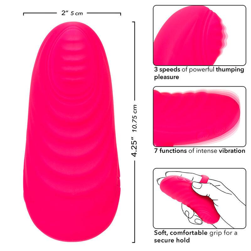 CALEXOTICS - ENVY MASAJEADOR DE BOLA RODANTE 7 VIBRACIONES ROSA - Optelum