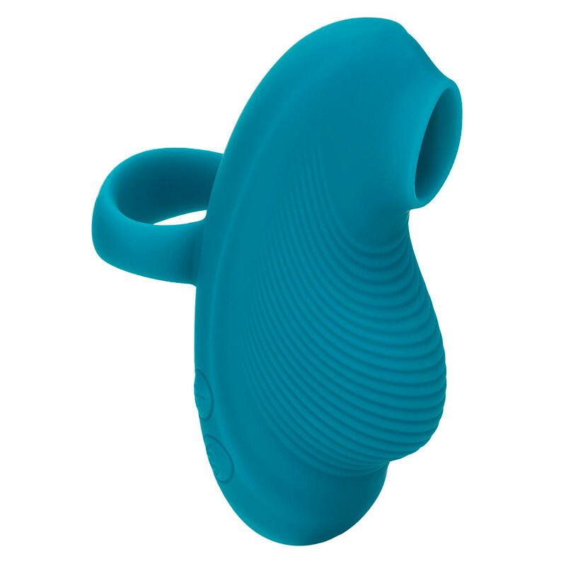 CALEXOTICS - ENVY MASAJEADOR DE BOLA RODANTE 7 VIBRACIONES AZUL - Optelum