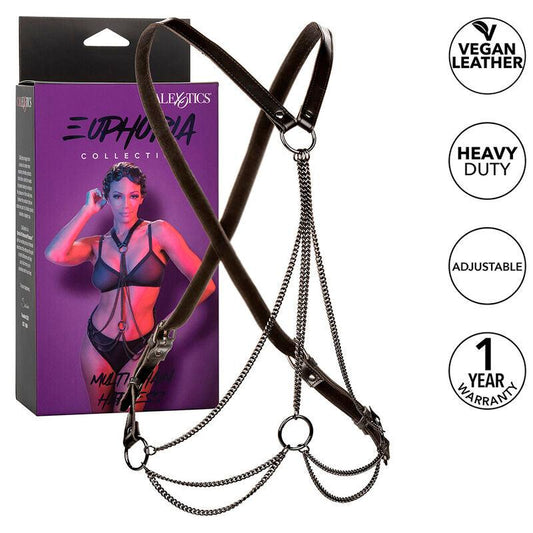 CALEXOTICS - EUPHORIA ARNÉS DE MÚLTIPLES CADENAS PREMIUM - Optelum