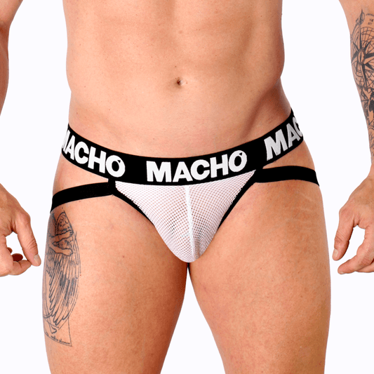 MACHO - MX26X1 JOCK REJILLA BLANCO S - Optelum