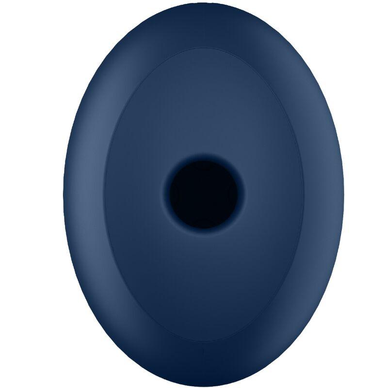 SATISFYER - AIR POWER 4 ESTIMULADOR & VIBRADOR 12 VIBRACIONES AZUL - Optelum