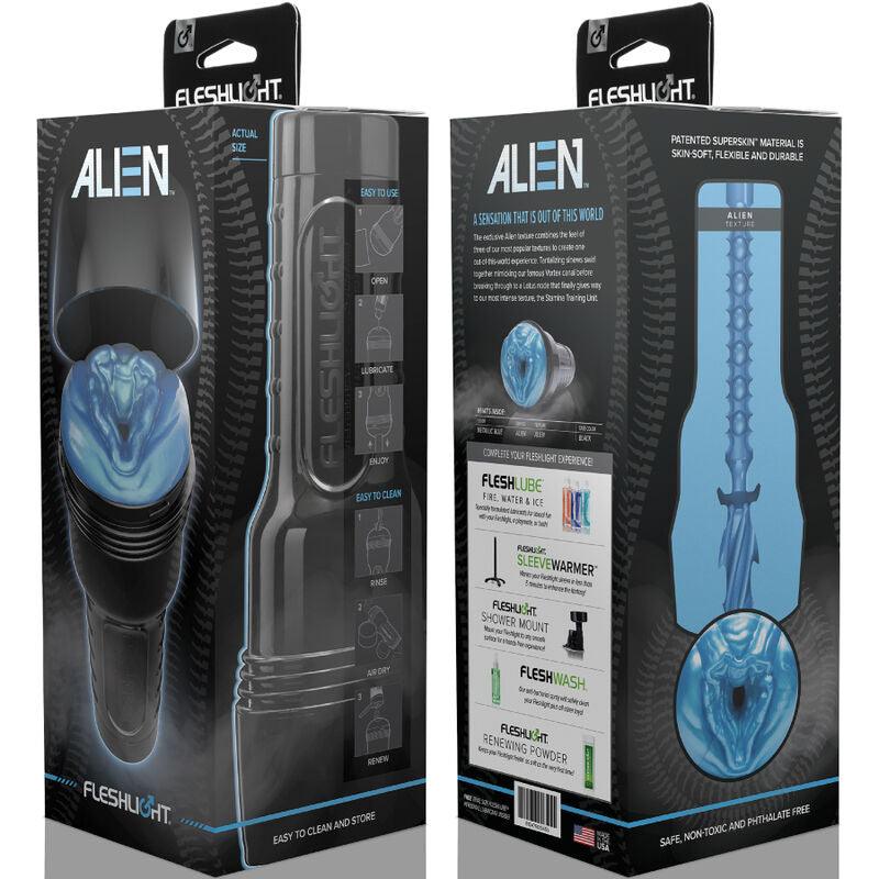 FLESHLIGHT - ALIEN FREAKS MASTURBADOR VAGINA - Optelum
