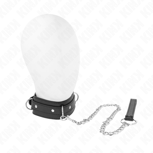 KINK - COLLAR CON CORREA 65 CM 3 ANILLOS MODELO 1 AJUSTABLE 38-49 CM X 5 CM - Optelum
