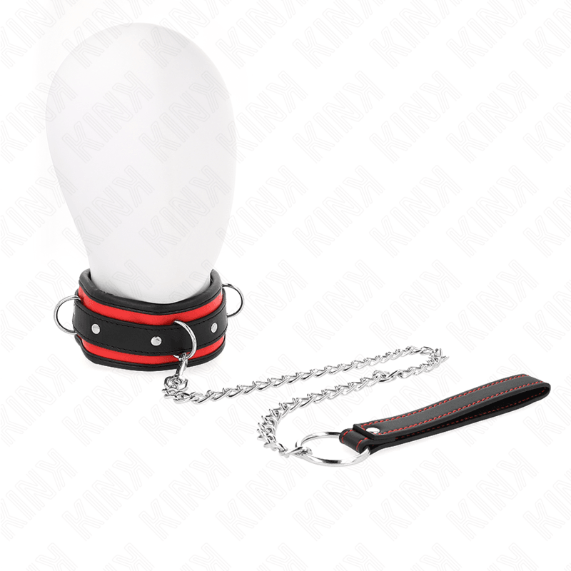 KINK - COLLAR CON CORREA 65 CM PESADO MODELO 2 AJUSTABLE 36.5-50 CM - Optelum