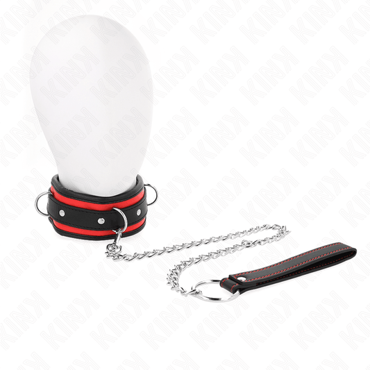 KINK - COLLAR CON CORREA 65 CM PESADO MODELO 2 AJUSTABLE 36.5-50 CM - Optelum
