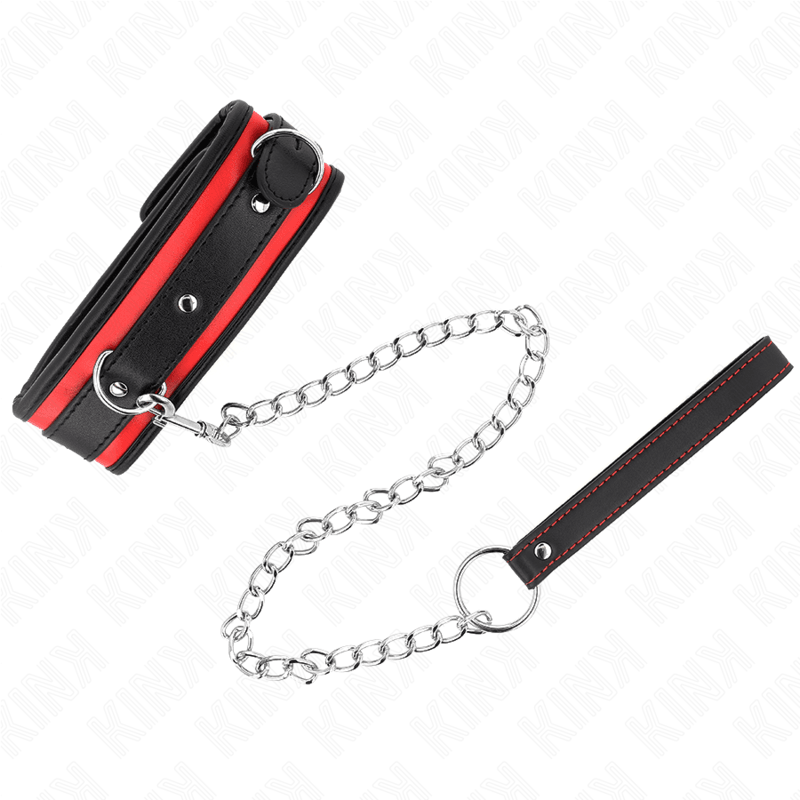 KINK - COLLAR CON CORREA 65 CM PESADO MODELO 2 AJUSTABLE 36.5-50 CM - Optelum
