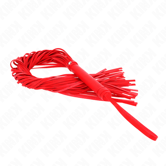 KINK - LÁTIGO PVC BLANDO ROJO 70 CM - Optelum