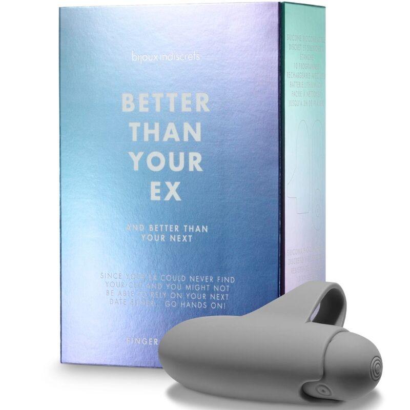 BIJOUX - BETTER THAN YOUR EX BALA VIBRADORA 10 VIBRACIONES GRIS - Optelum