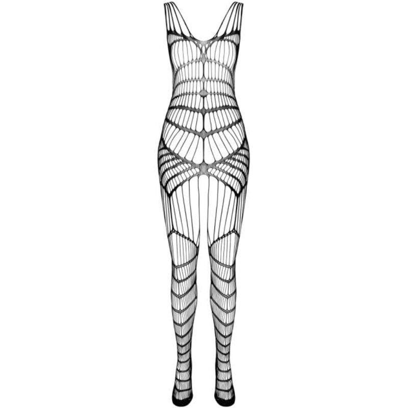 PASSION - BS 102 BODYSTOCKING NEGRO TALLA ÚNICA - Optelum