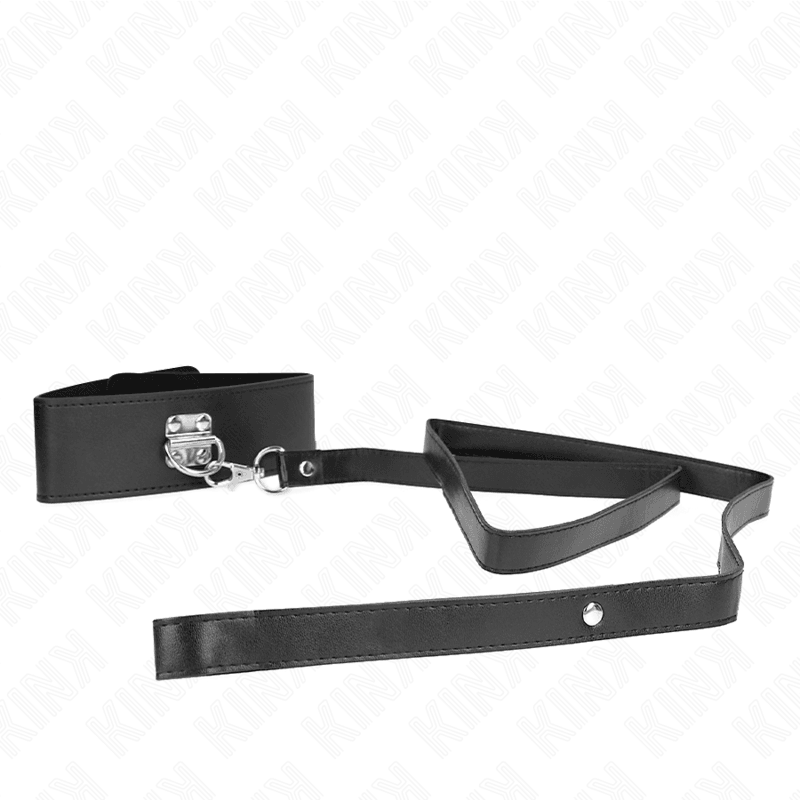 KINK - COLLAR CON CORREA 116 CM MODELO 2 AJUSTABLE 36-43 CM X 5 CM - Optelum