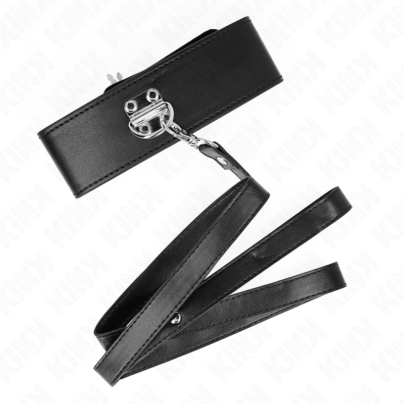 KINK - COLLAR CON CORREA 116 CM MODELO 2 AJUSTABLE 36-43 CM X 5 CM - Optelum