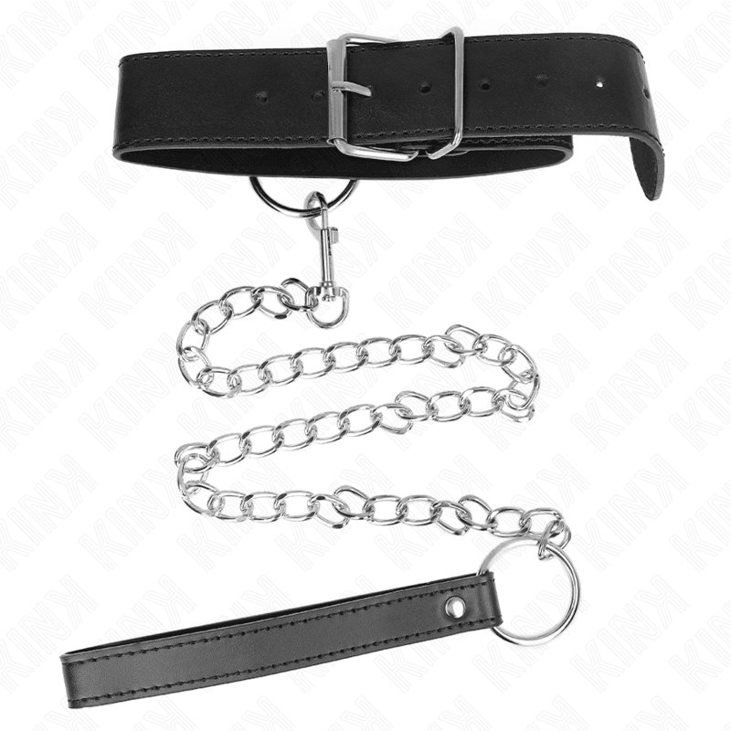 KINK - COLLAR CON CORREA MODELO BÁSICO MODELO 4 AJUSTABLE 36-43 CM - Optelum