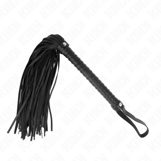 KINK - LÁTIGO CON MANGO TEXTURIZADO NEGRO 48.5 CM - Optelum