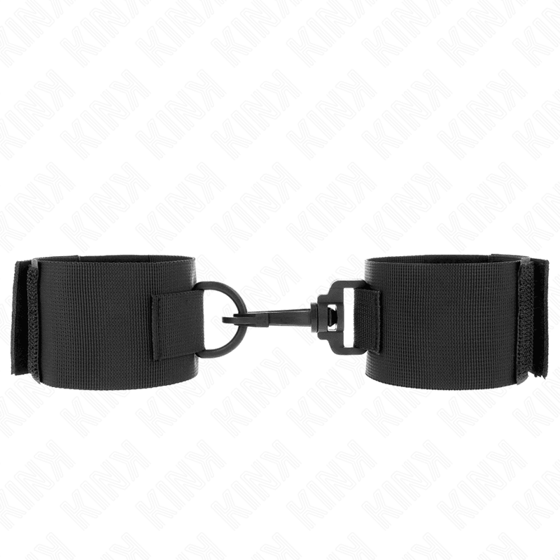 KINK - MUÑEQUERAS NYLON NEGRO - Optelum