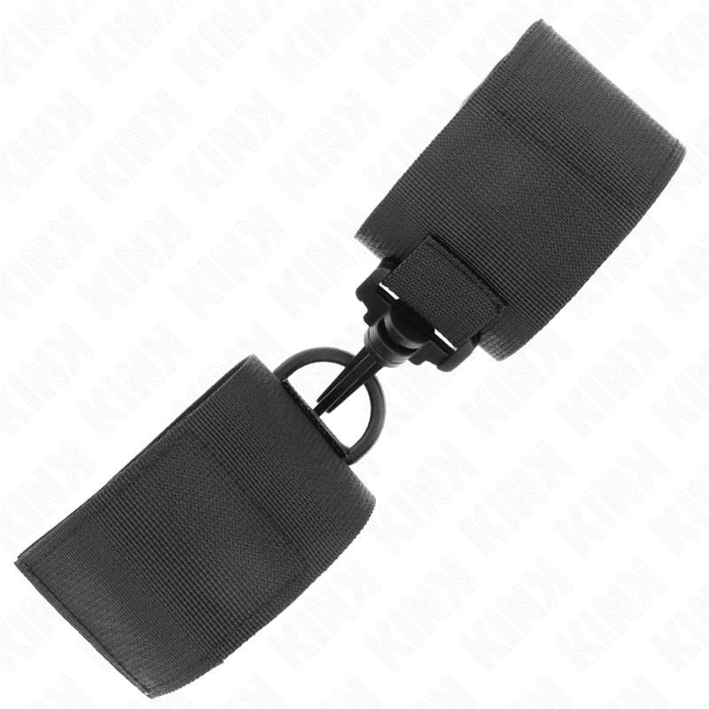KINK - MUÑEQUERAS NYLON NEGRO - Optelum