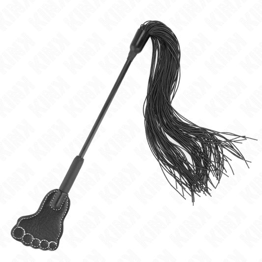 KINK - PALA FORMA DE PIE CON LÁTIGO DE BORLA 31 CM - Optelum