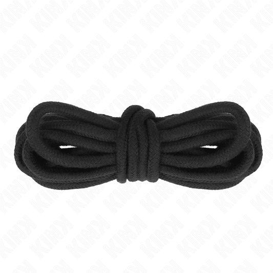 KINK - CUERDA DE ALGODÓN 10 METROS NEGRO - Optelum