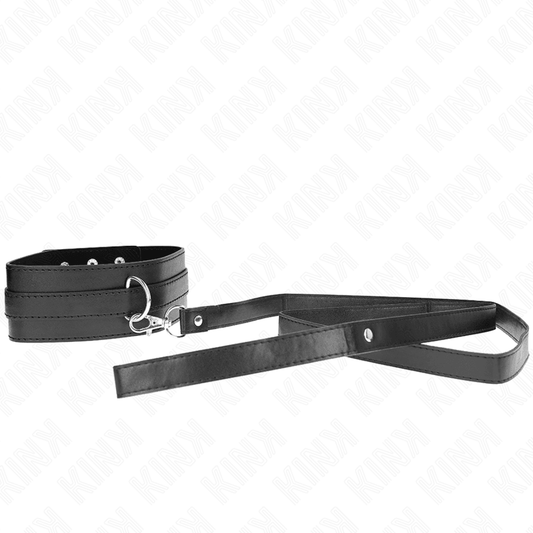 KINK - COLLAR CON CORREA 116 CM MODELO 1 AJUSTABLE 36-43 CM X 5 CM - Optelum