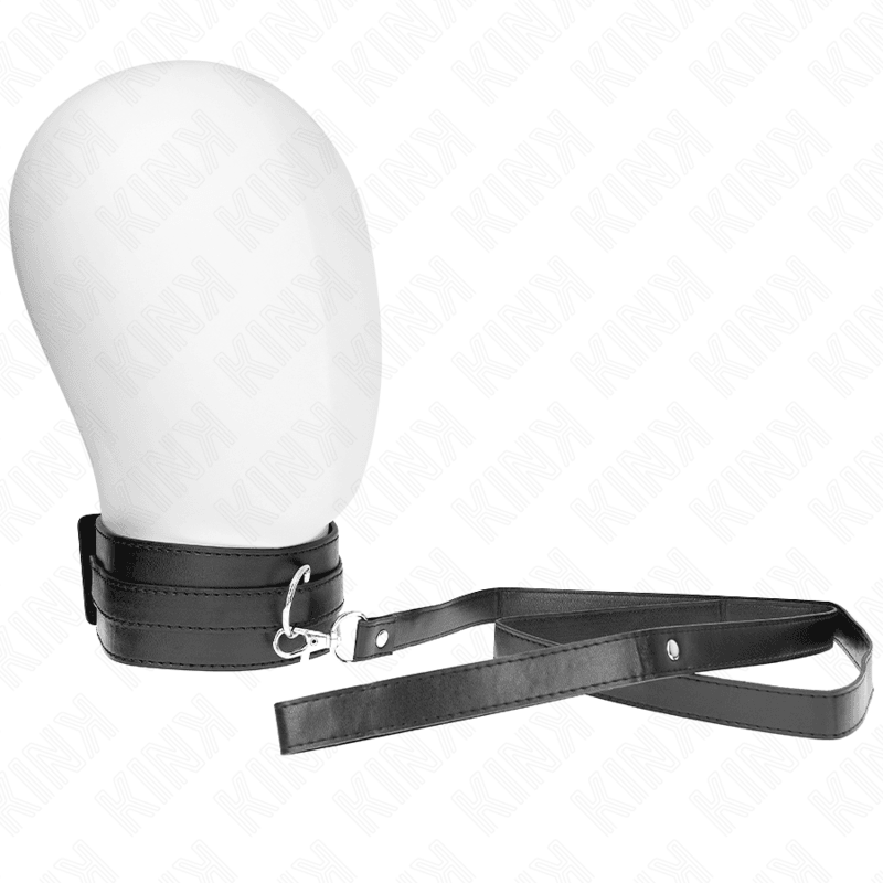 KINK - COLLAR CON CORREA 116 CM MODELO 1 AJUSTABLE 36-43 CM X 5 CM - Optelum