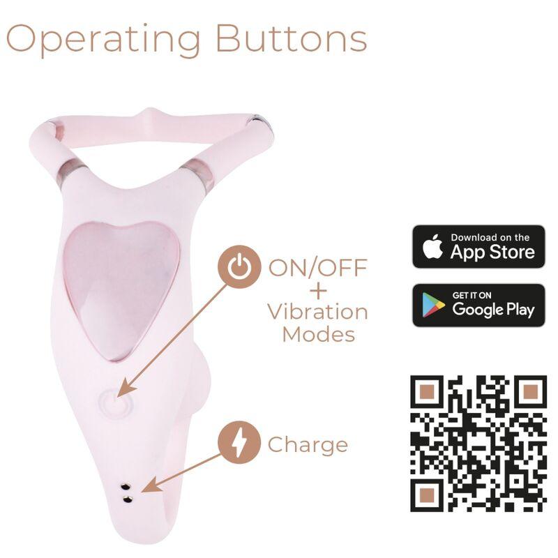 ADRIEN LASTIC - VENUS DOBLE ESTIMULADOR CLÍTORIS & PUNTO-G APP GRATUITA ROSA - Optelum