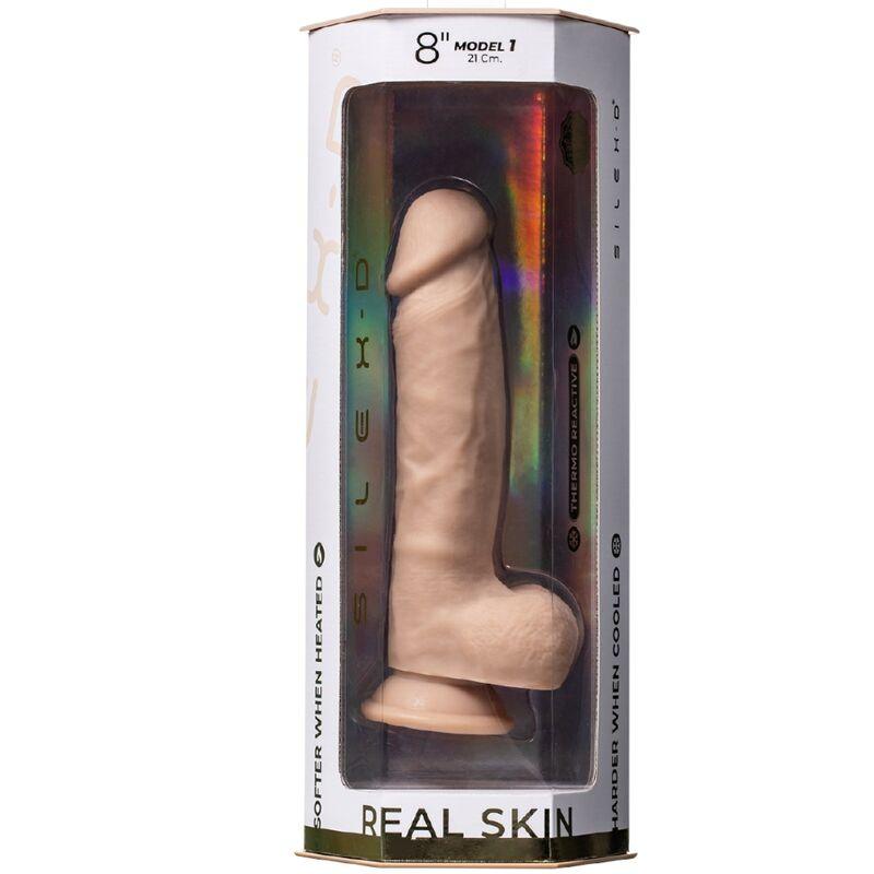 SILEXD - REAL SKIN PENE SUPER REALÍSTICO TERMO REACTIVO 21 CM PREMIUM SILEXPAN NATURAL - Optelum