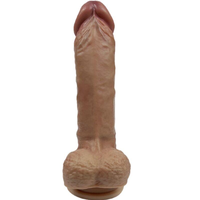 SILEXD - MODELO 2 REAL SKIN PENE SUPER REALÍSTICO TERMO REACTIVO 21 CM PREMIUM SILEXPAN MULATO - Optelum