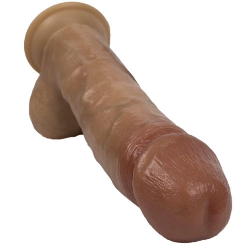 SILEXD - MODELO 2 REAL SKIN PENE SUPER REALÍSTICO TERMO REACTIVO 21 CM PREMIUM SILEXPAN MULATO - Optelum