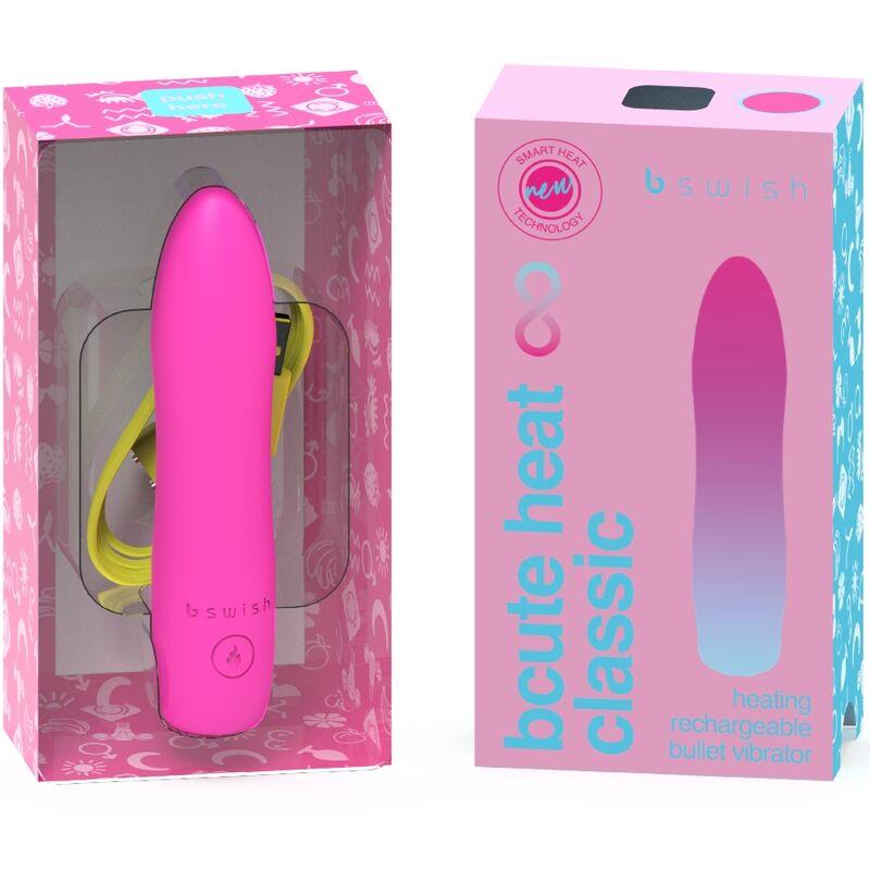 B SWISH - BCUTE INFINITE HEAT CLASSIC VIBRADOR CALENTABLE ROSA - Optelum