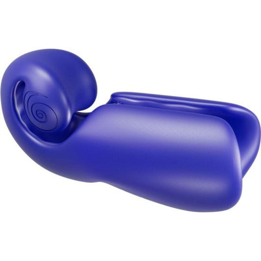 SNAIL VIBE - EVO FOR HIM MASTURBADOR MASCULINO SLIDE N'ROLL AZUL OSCURO - Optelum